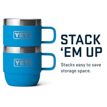 YETI Rambler 6 oz Stackable Mug, Durable & Stylish