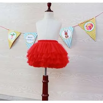elamccor Baby Girls' Tutu Skirt for Dress-Up Fun