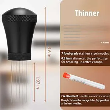 WDT Espresso Distribution Tool for Perfect Espresso Shots
