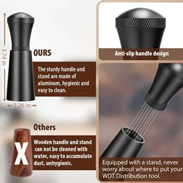 WDT Espresso Distribution Tool for Perfect Espresso Shots