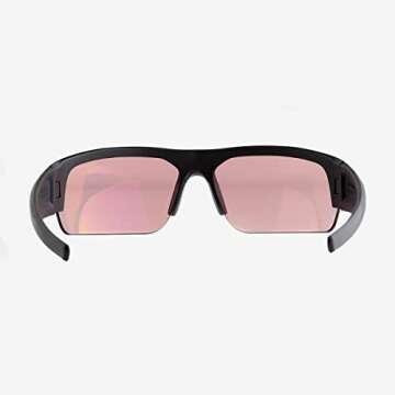 Magpul Glasses Rectangular Sunglasses, Black, One Size