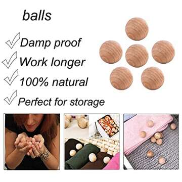 homeminda Garment Bags for Clothes 8packs 48in Hanging Lightweight Breathable Clear Dust Proof Cover with Balls and Study Full Zipper for Storage and Travel