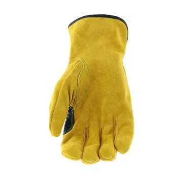 West Chester John Deere Split Cowhide Work Gloves