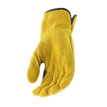 West Chester John Deere Split Cowhide Work Gloves