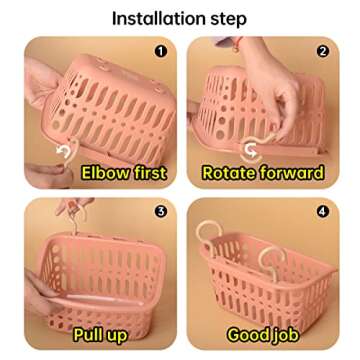 LEFTSTARER Rat Hammock Bed for Hamster Sugar Glider, Warm and Soft Hanging Basket Bedding, Rat Accessories and Toys for Rat, Squirrel, Hedgehog, Lizard, Hamster (Small, 1. Orange Box and Goat Bear)