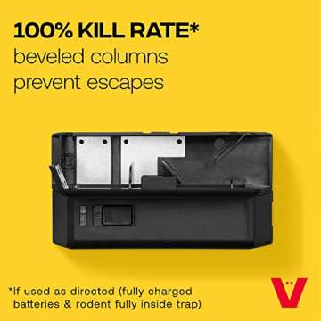 Victor M250S Humane Indoor Electronic Mouse Trap – No Touch Design