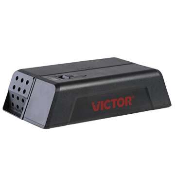 Victor M250S Humane Indoor Electronic Mouse Trap – No Touch Design