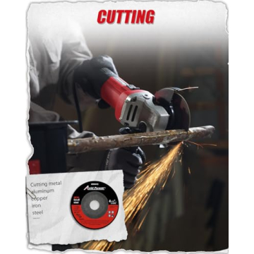 AVID POWER Angle Grinder, 7.5-Amp 4-1/2 inch Electric Grinder Power Tools with Grinding and Cutting Wheels, Flap Disc and Auxiliary Handle for Cutting, Grinding, Polishing and Rust Removal - Red