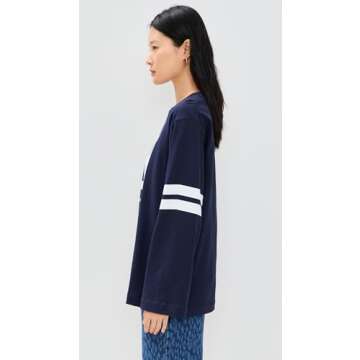 BAUM UND PFERDGARTEN Women's Jeevana Tee - Chic Graphic Comfort