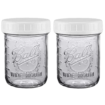 16 oz Wide Mouth Mason Jars - Leak-Proof & Versatile Storage
