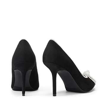 DREAM PAIRS Women's Stylish Pointed Toe Pump Shoes