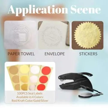 Personalized Wedding Initials Embosser Stamp Custom Monogram