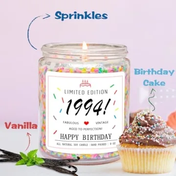 30th Birthday Candles for Her – Limited Edition 1994