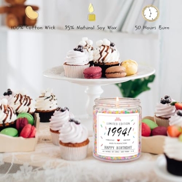 30th Birthday Candles for Her – Limited Edition 1994