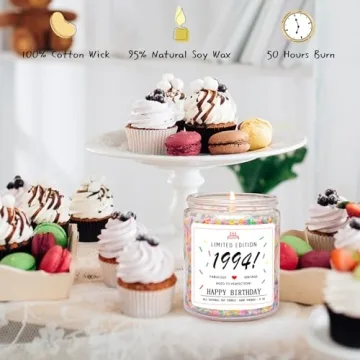 30th Birthday Candles for Her – Limited Edition 1994