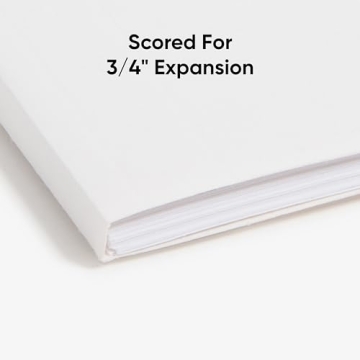 Smead FasTab Hanging File Folder - Durable, White, 20 Pack