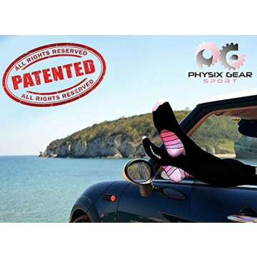 Physix Gear Compression Socks - Best Compression Socks for Men & Women