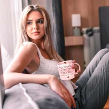 Valentines Day Gifts,12oz Novelty Coffee Mug,Valentines Day Gifts for Her Girlfriend Sisters Mom Best Friend,Funny Birthday Gifts for Women,Sister Gifts from Sister,Mothers Day Gifts for Mom Besties