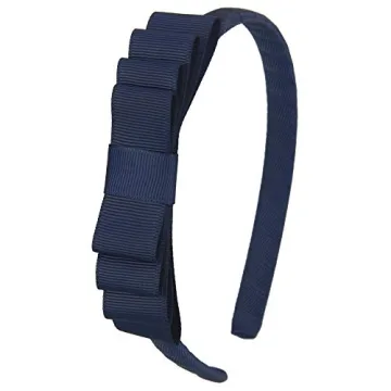 7Rainbows 12 Colors Cute Bows Headbands for Toddlers