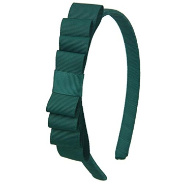 7Rainbows 12 Colors Cute Bows Headbands for Toddlers