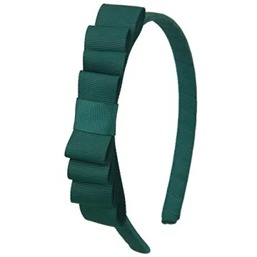 7Rainbows 12 Colors Cute Bows Headbands for Toddlers