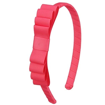 7Rainbows 12 Colors Cute Bows Headbands for Toddlers