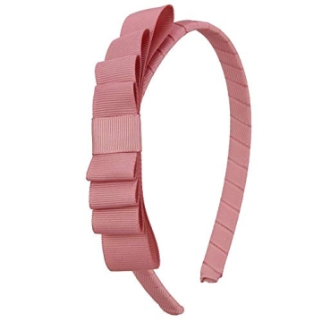 7Rainbows 12 Colors Cute Bows Headbands for Toddlers