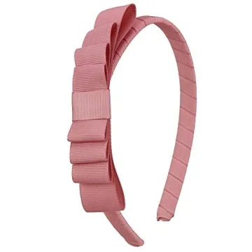 7Rainbows 12 Colors Cute Bows Headbands for Toddlers