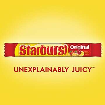 STARBURST Original Full Size Fruity Chews Candy, 2.07 Oz Packs (Pack of 36)