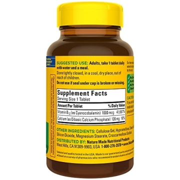 Nature Made Vitamin B12 1000 mcg for Energy Support