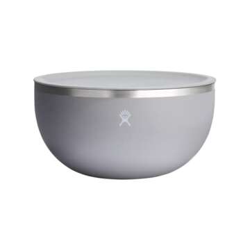 Hydro Flask Outdoor Kitchen Bowl - Stainless Steel Dinnerware Reusable Camping Gear Mess Kit - Dishw...