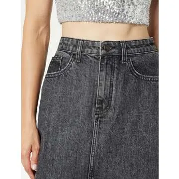 Dixon Denim Column Skirt for Women - Stylish and Versatile