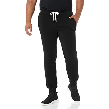 Southpole Men's Basic Fleece Jogger Pants - Active Comfort for All Sizes