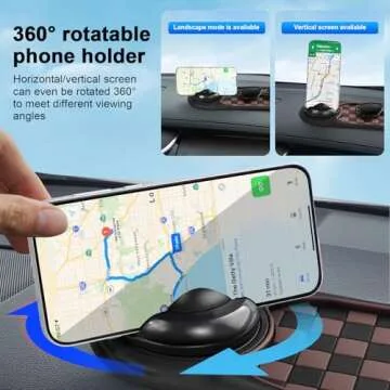 Multifunction Anti-Slip Car Mat for Phones Keys Gadgets