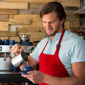 GWHOLE 20oz/580ml Milk Frothing Pitcher Steaming Pitchers (580ml)