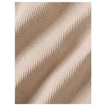 BEAUDRM Girl's Heart Pattern High Waist A Line Skirt Casual Regular Fit Short Denim Skirts Apricot 4Y