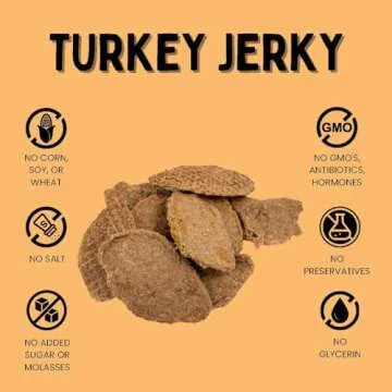 Winnie Lou Organic Turkey Jerky Dog Treats – Healthy & Natural