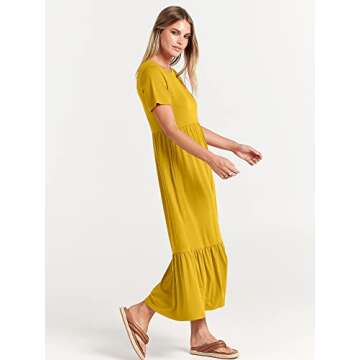 Stylish ANRABESS Summer Maxi Dress for Women 2025 Trendy