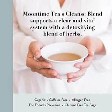 Organic Detox Tea for Women with Mint and Dandelion