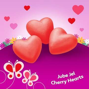 Brach’s Jube Jel Cherry Hearts - Sweet Valentine’s Day Candy