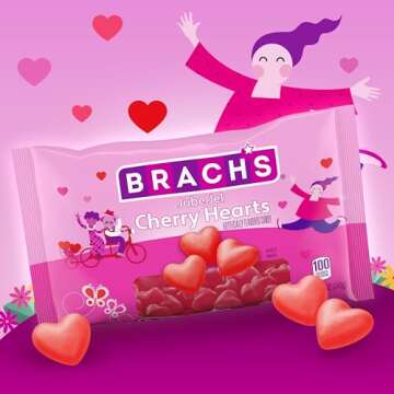 Brach’s Jube Jel Cherry Hearts - Sweet Valentine’s Day Candy