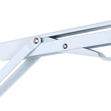 Sumnacon Heavy Duty Folding Shelf Brackets 16 Inch - 2 Pcs
