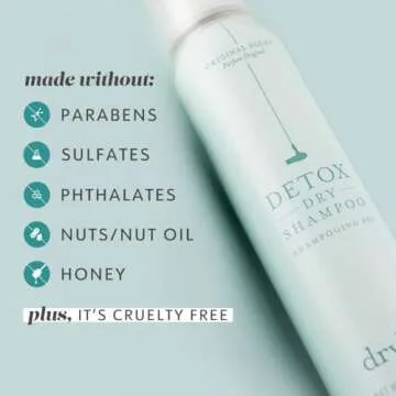 Drybar Detox Dry Shampoo - Refreshing Oil Control for All Hair Types