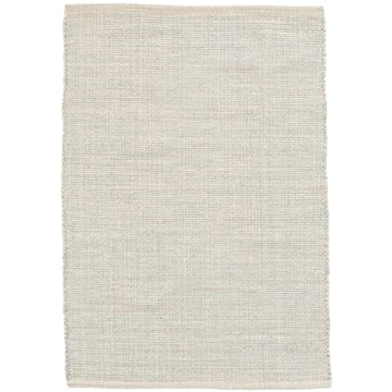 Dash and Albert Marled Cotton Area Rug - 4' x 6' Handwoven Accent Rug for High Traffic Areas