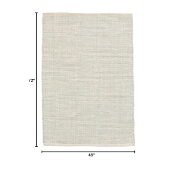 Dash and Albert Marled Cotton Area Rug - Durable Accent Rug