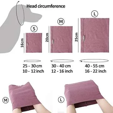 Dog Calming Hood for Grooming & Anxiety Relief