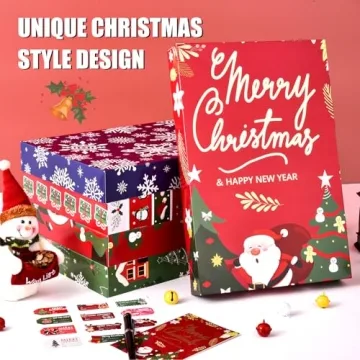 Uvaluefeet 12 Pack Christmas Gift Boxes for Easy Wrapping