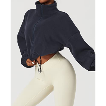 QINSEN Women's Cozy Fleece Jacket for Winter Comfort