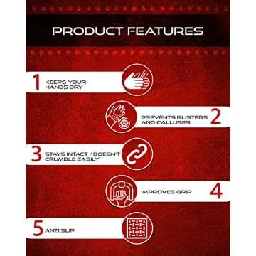 Bulk WOD Nation Gym Chalk Blocks - Ideal Grip & Moisture Absorbent