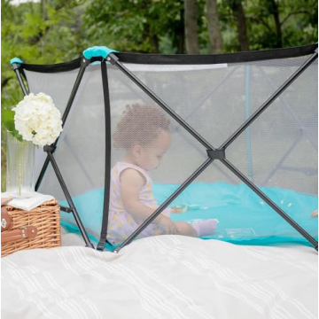 Regalo Portable Playpen for Kids: Lightweight & Washable